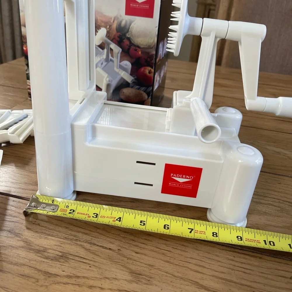 Spiral Vegetable Slicer Cutter Shreds by Paderno World cuisine